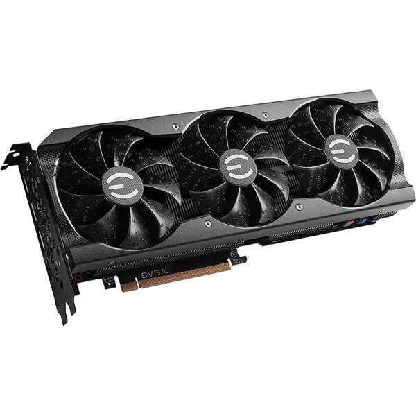 Placa video EVGA nVidia GeForce RTX 3070 XC3 Black Gaming LHR 8GB GDDR6 256bit