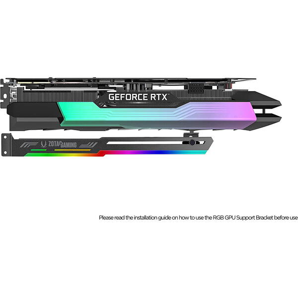 Placa video Zotac nVidia GeForce RTX 3090 Ti AMP Extreme Holo 24GB, GDDR6X, 384bit