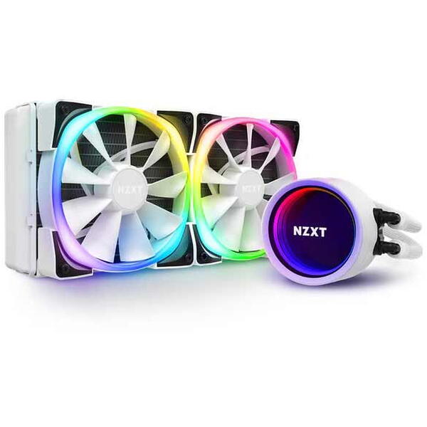 Cooler NZXT Kraken X53 RGB, 240mm, Alb