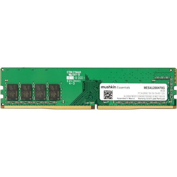 Memorie Mushkin Essentials 8GB DDR4 2666MHz CL19