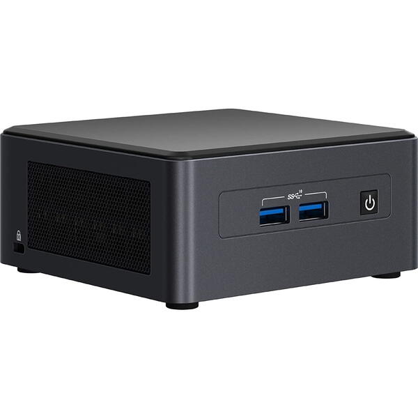 Mini PC Intel NUC 11 Pro Kit NUC11TNKi5, Tiger Canyon, Core i5-1135G7 2.4GHz Tiger Lake, no RAM, no Storage, Iris Xe Graphics, Wi-Fi, Bluetooth, HDMI