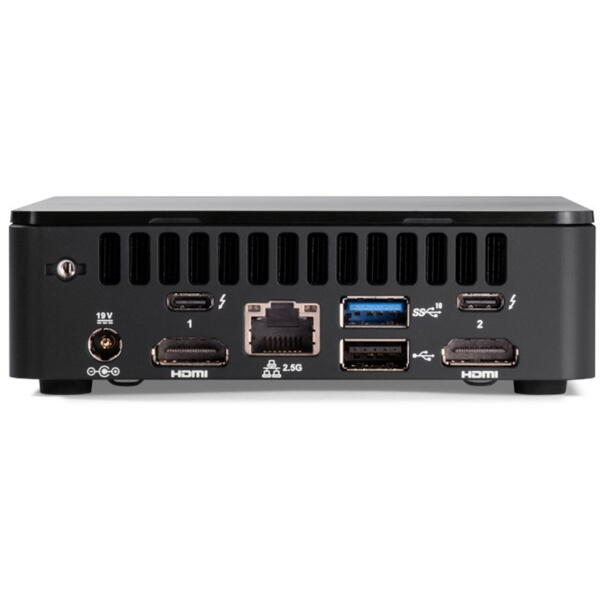 Mini PC UC 12 Pro NUC12WSKi5, Wall Street Canyon, Core i5-1240P 4.4GHz, no RAM, no Storage, Intel Iris Xe Graphics, Wi-Fi, Bluetooth, HDMI, no OS