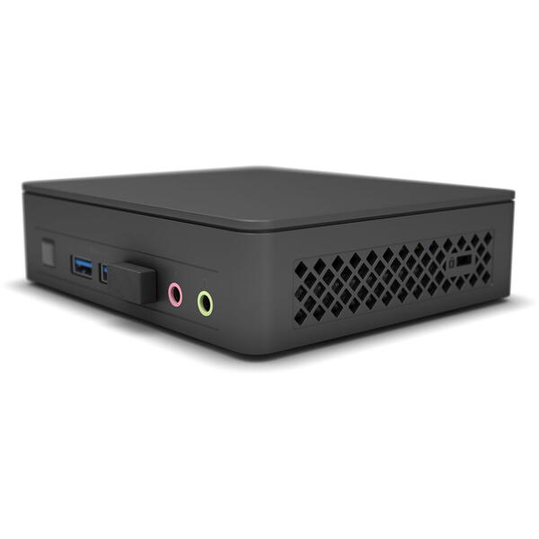 Mini PC NUC 11 Essential NUC11ATKPE Atlas Canyon, Intel Pentium Silver N6005, no RAM, no Storage, UHD Graphics, Wi-Fi, Bluetooth, HDMI, no OS