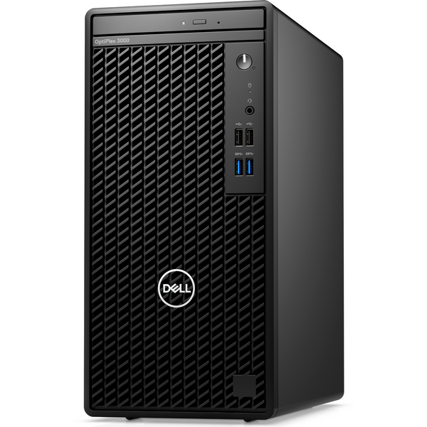 Sistem Brand Dell OptiPlex 3000 MT, Intel Core i5-12500, 8GB RAM, 512GB SSD, Intel UHD Graphics 730, Linux, Negru