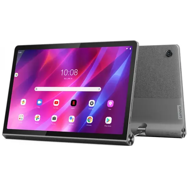 Tableta Lenovo Yoga Tab 11, MediaTek Helio G90T, 11inch, 256GB, Wi-Fi, BT, Android 11, Storm Grey