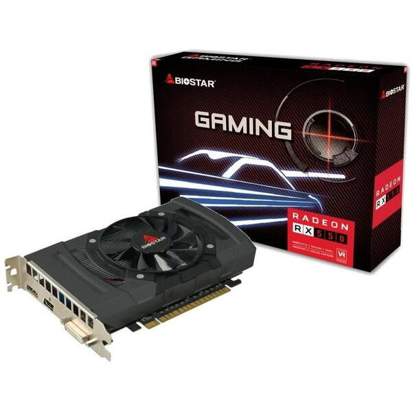 Placa video Biostar Radeon RX550 V2 4GB GDDR5 128bit