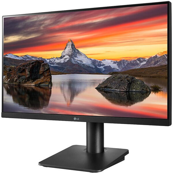 Monitor LED LG 24MP450-B 23.8 inch FHD IPS 5 ms 75 Hz Negru