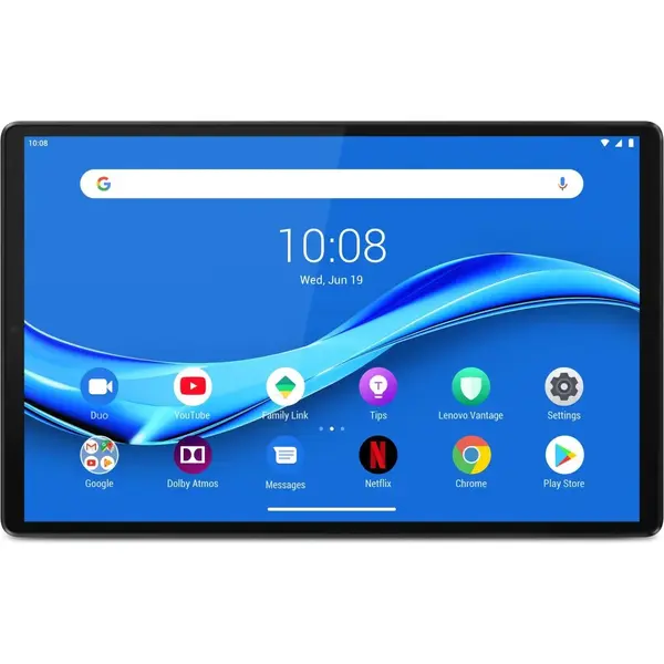 Tableta Lenovo Tab M10 Plus TB125FU, Helio G80 Octa Core, 10.61 inch, 64GB, Wi-Fi, BT, Android 12, Storm Grey