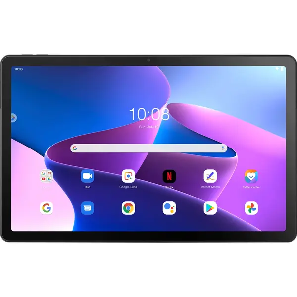 Tableta Lenovo Tab M10 Plus TB125FU, Helio G80 Octa Core, 10.61 inch, 64GB, Wi-Fi, BT, Android 12, Storm Grey