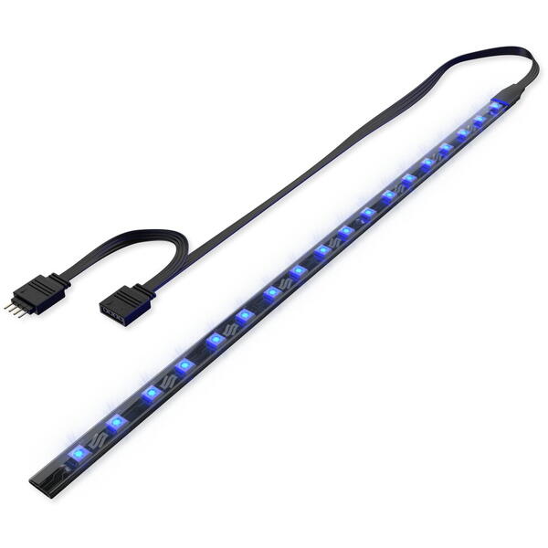 Banda LED Silentium PC Aurora Stripes RGB 12V 4 pini 300mm