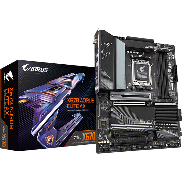 Placa de baza Gigabyte X670 AORUS ELITE AX Socket AM5