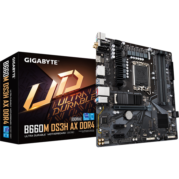 Placa de baza Gigabyte B660M DS3H AX DDR4 Socket 1700