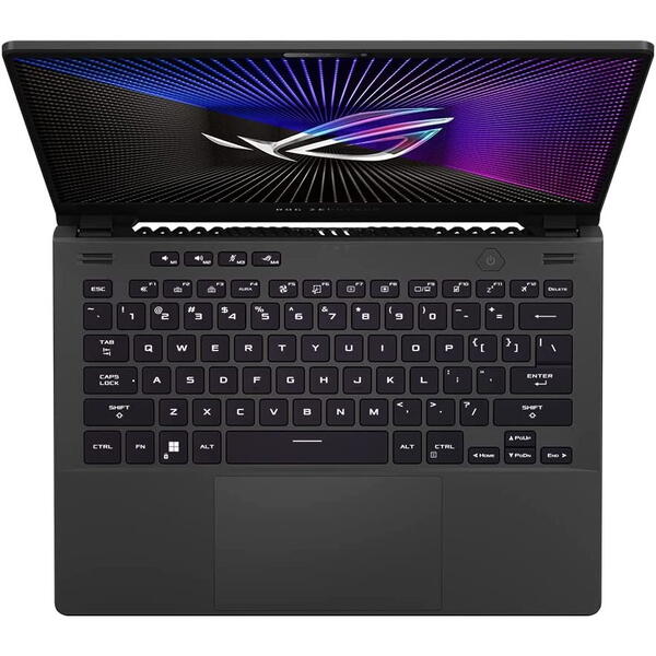 Laptop Asus ROG Zephyrus G14 GA402XY, QHD+ 165Hz Mini LED, AMD Ryzen 9 7940HS, 32GB DDR5, 1TB SSD, GeForce RTX 4090 16GB, Win 11 Home, Eclipse Gray