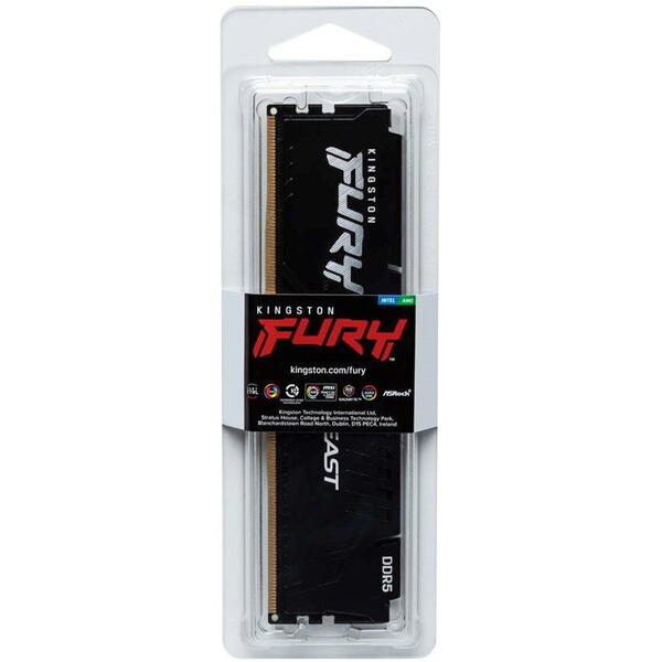 Memorie Kingston FURY Beast 16GB DDR5 5600MHz CL36