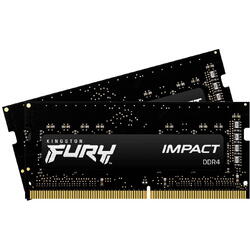 FURY Impact, 16GB, DDR4, 2666MHz, CL15, 1.2v Kit Dual Channel