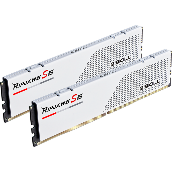 Memorie G.Skill Ripjaws S5 White 32GB DDR5 5200 MHz, CL40, Kit Dual Channel