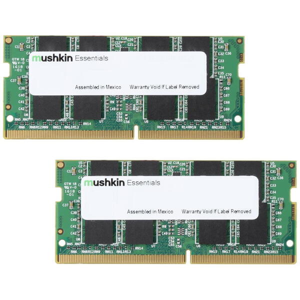Memorie Notebook Mushkin Essentials 64GB DDR4 2666MHz CL19 Kit Dual Channel