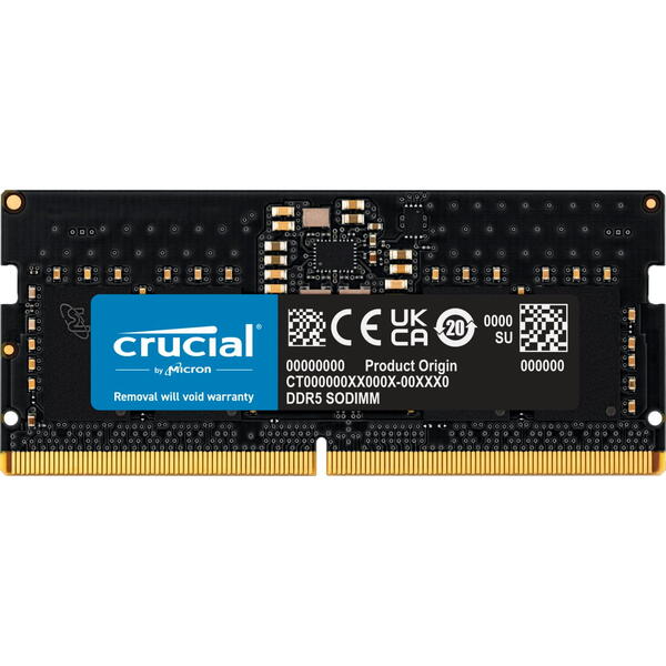 Memorie Notebook Crucial DDR5 8GB 4800MHz CL40