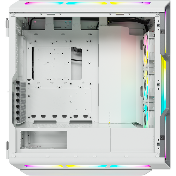 Carcasa Corsair 5000T RGB Tempered Glass White