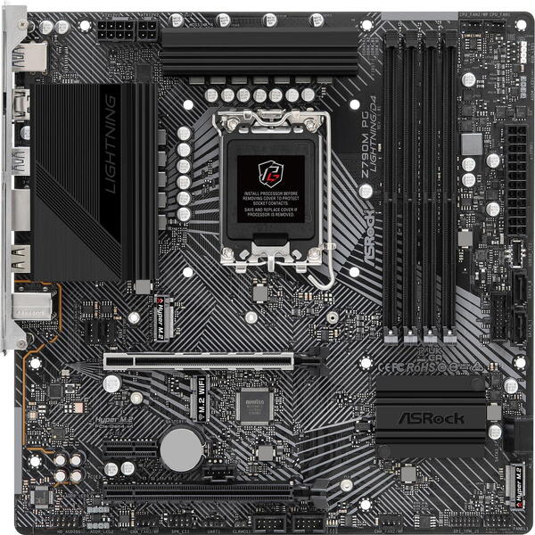 Placa de baza ASRock Z790M PG LIGHTNING/D4 Socket 1700