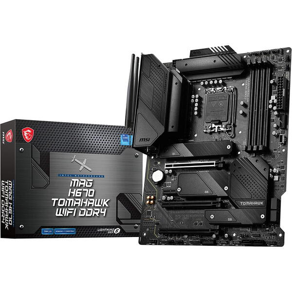 Placa de baza MSI MAG H670 TOMAHAWK WIFI DDR4 Socket 1700