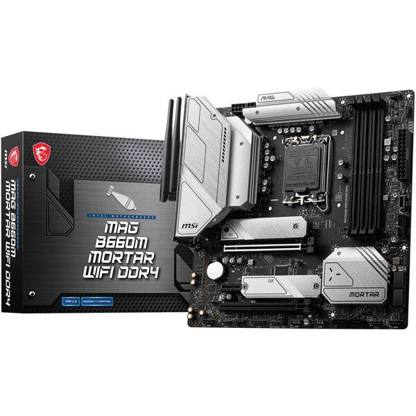 Placa de baza MSI B660M MORTAR WIFI DDR4 Socket 1700