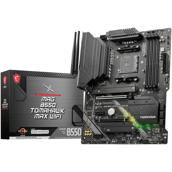 Placa de baza MSI MAG B550 TOMAHAWK MAX WIFI Socket AM4