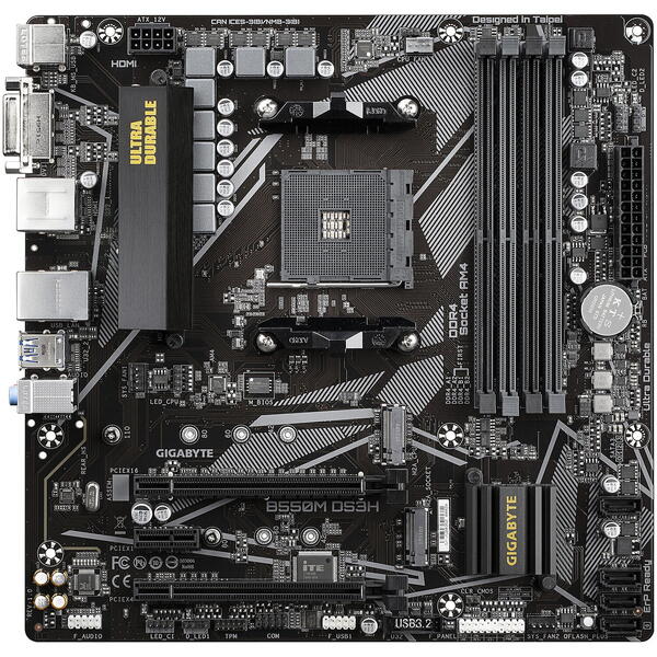 Placa de baza Gigabyte B650M DS3H Socket AM5