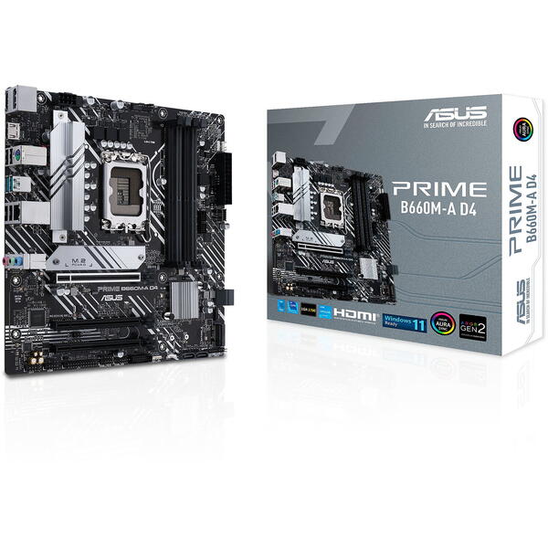 Placa de baza Asus PRIME B660M-A DDR4 Socket 1700