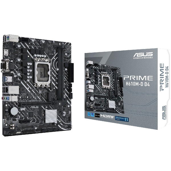 Placa de baza Asus PRIME H610M-D DDR4 Socket 1700