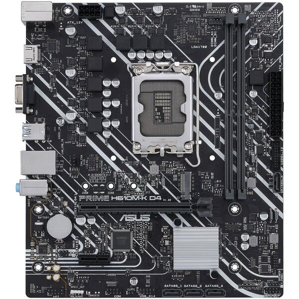 Placa de baza Asus PRIME H610M-K DDR4 Socket 1700