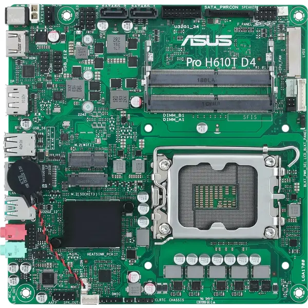 Placa de baza Asus Pro H610T D4-CSM Socket 1700