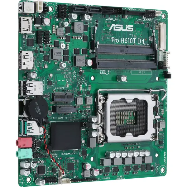 Placa de baza Asus Pro H610T D4-CSM Socket 1700