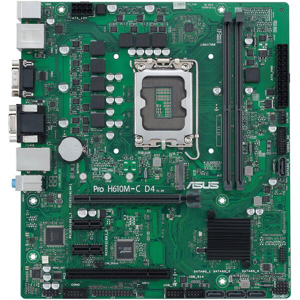 Placa de baza Asus PRO H610M-C D4-CSM Socket 1700