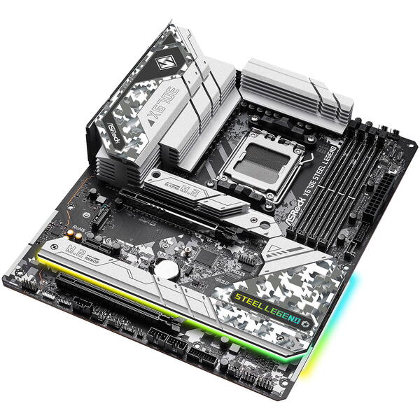 Placa de baza ASRock X670E STEEL LEGEND Socket AM5