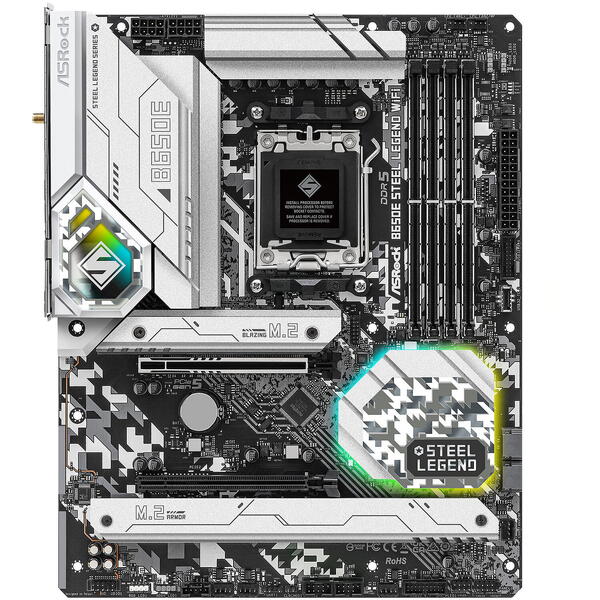 Placa de baza ASRock B650E STEEL LEGEND WIFI Socket AM5