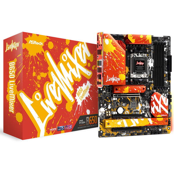 Placa de baza ASRock B650 LiveMixer Socket AM5