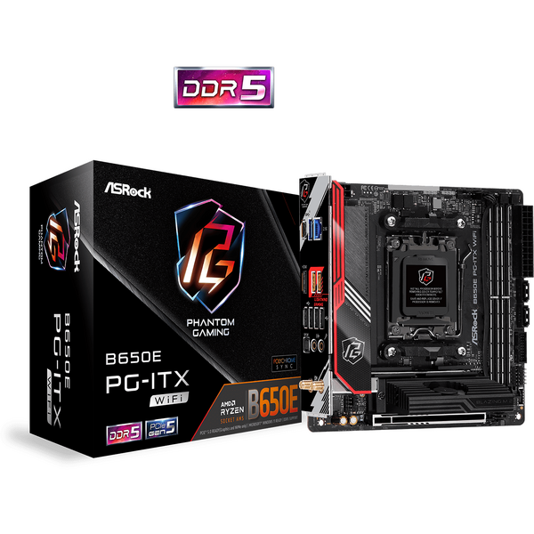 Placa de baza ASRock B650E PG-ITX WIFI Socket AM5