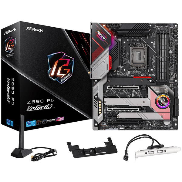 Placa de baza ASRock Z690 PG VELOCITA Socket 1700