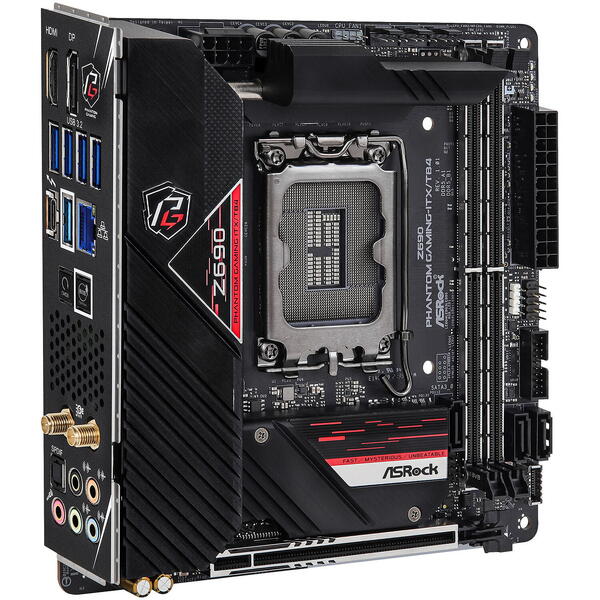 Placa de baza ASRock Z690 Phantom Gaming-ITX/TB4 Socket 1700