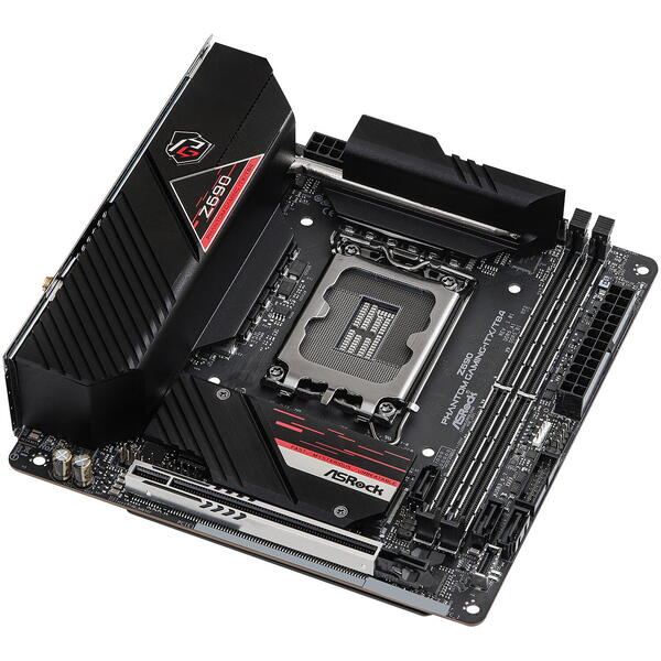 Placa de baza ASRock Z690 Phantom Gaming-ITX/TB4 Socket 1700