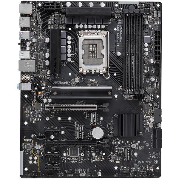 Placa de baza ASRock H670 PG Riptide Socket 1700