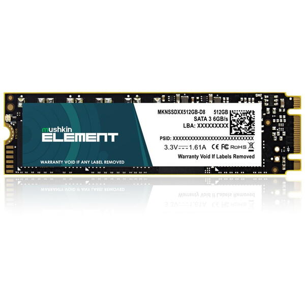 SSD Mushkin ELEMENT 128GB M.2 SATA 3