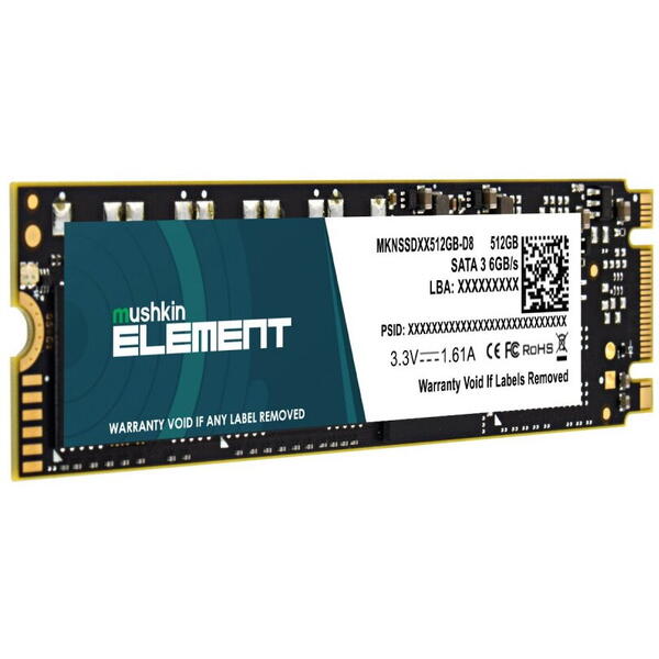 SSD Mushkin ELEMENT 128GB M.2 PCIe 3.0 x4 (NVMe)