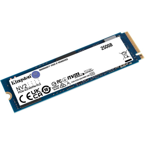 SSD Kingston NV2 250GB PCI Express 4.0 x4 M.2 2280