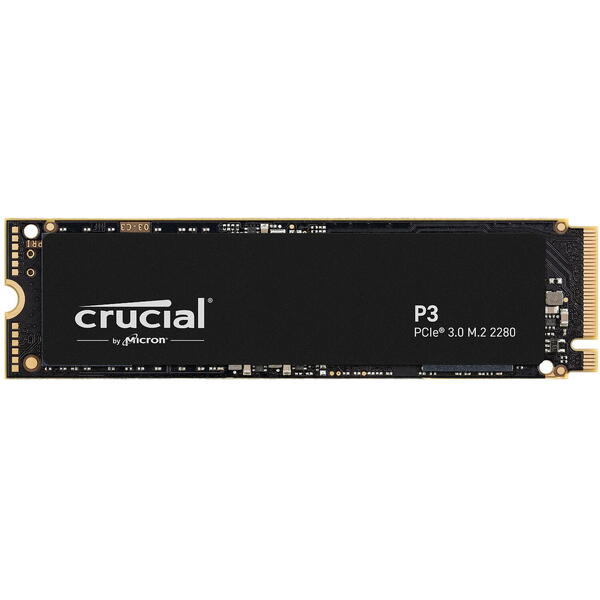 SSD Crucial P3 2TB PCI Express 3.0 x4 M.2 2280