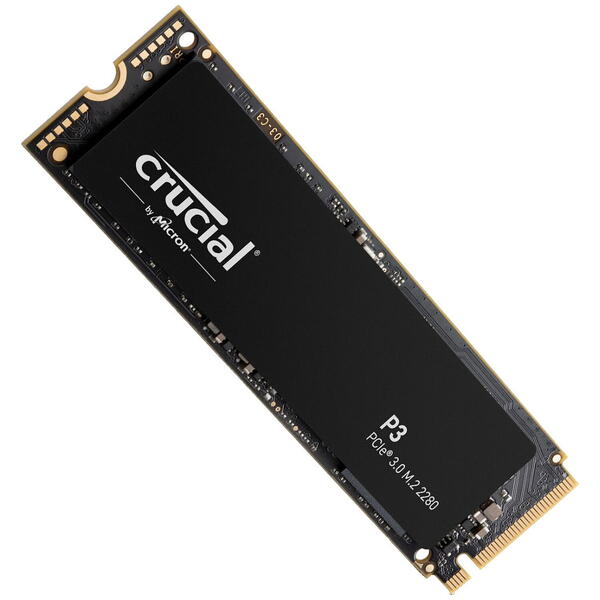 SSD Crucial P3 1TB PCI Express 3.0 x4 M.2 2280