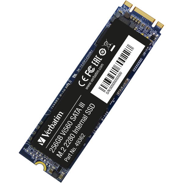 SSD Verbatim Vi560 S3 256GB SATA 3 M.2 2280