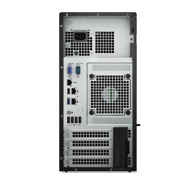 Server Brand Dell PowerEdge T150, Intel Xeon E-2314 2.8GHz, 16GB UDIMM RAM, 2x 4TB 7.2K 6G SATA HDD, PERC H355, 4x Hot Plug LFF