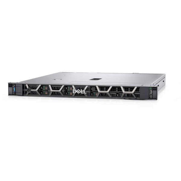 Server Brand Dell PowerEdge R350 1U, Intel Xeon E-2334 3.4GHz, 16GB ECC UDIMM RAM, 2x 2TB HDD, PERC H355, 4x Hot Plug LFF 2x 600W PSU